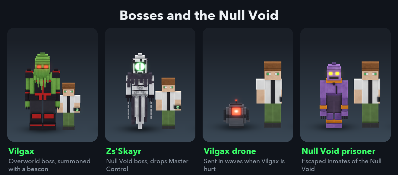 The Null Void boss, Vilgax and an escaped prisoner